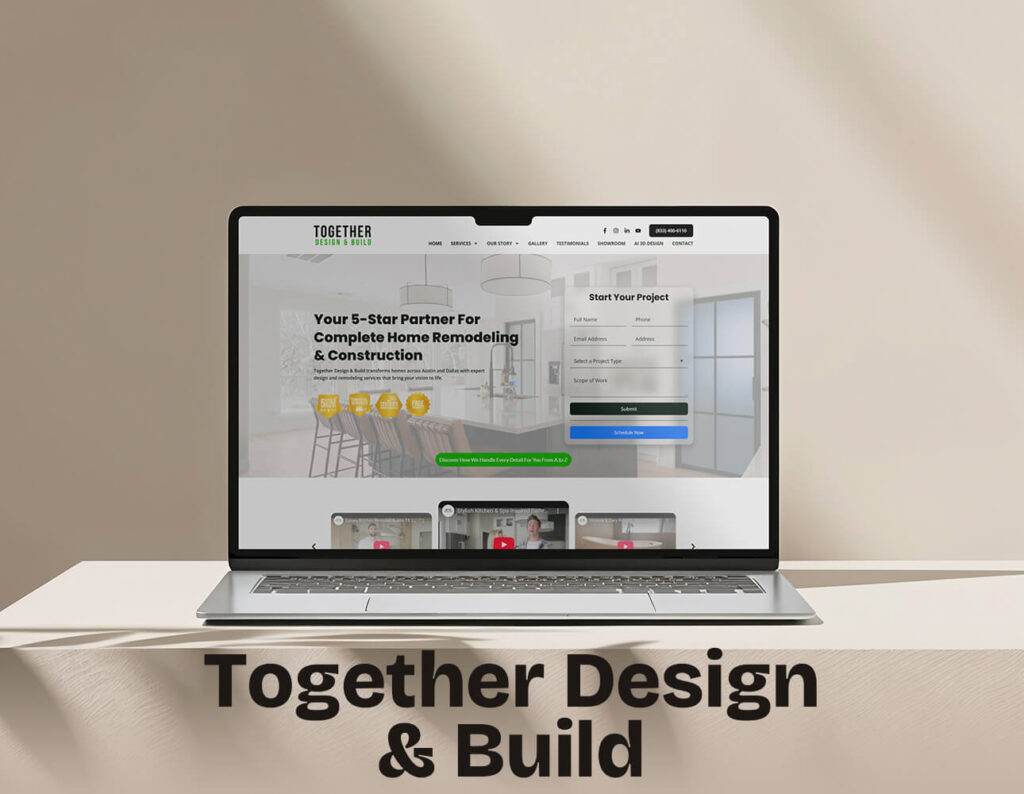 Commercial renovation project in Austin Texas by Together Design & Build